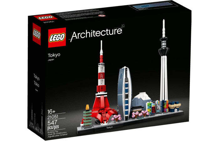 Конструктор LEGO Architecture Токіо (21051). Конструктор LEGO Architecture Токіо (21051).