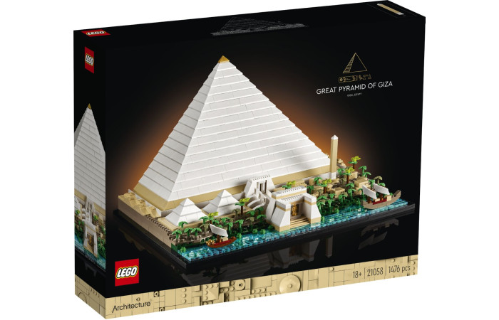 Конструктор LEGO Architecture Піраміда Хеопса (21058).