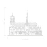 Конструктор LEGO Architecture Собор Паризької Богоматері (21061). Конструктор LEGO Architecture Собор Паризької Богоматері (21061).