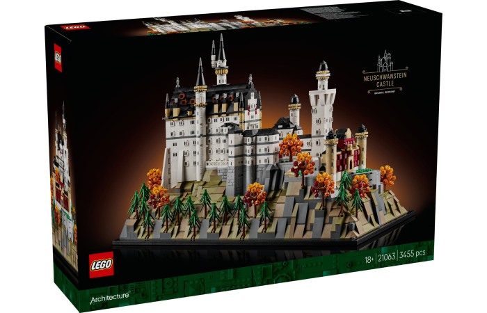 Конструктор LEGO Architecture Замок Нойшванштайн (21063).