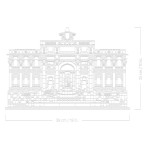 Конструктор LEGO Architecture Фонтан Треві (21062).