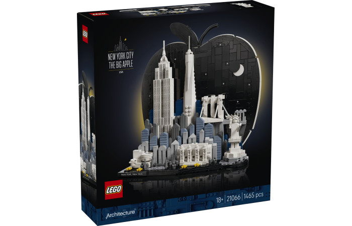 Конструктор LEGO Architecture Нью-Йорк — Велике яблуко (21066).