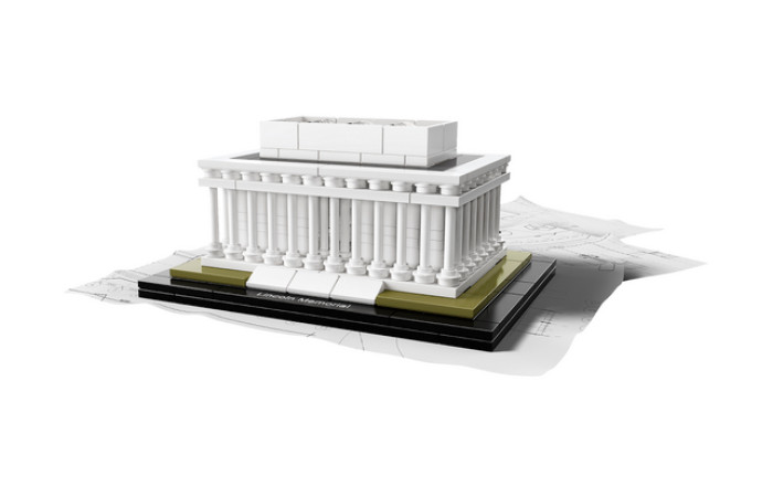 Конструктор LEGO Architecture Меморіал Лінкольна (21022).