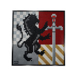 Конструктор LEGO Art Герби факультетів Гоґвортсу (31201).