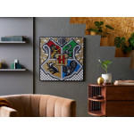 Конструктор LEGO Art Герби факультетів Гоґвортсу (31201).