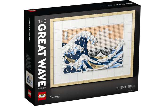 Конструктор LEGO Art Велика хвиля Хокуса (31208).