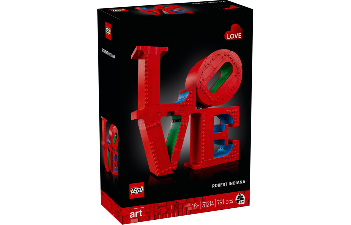 Конструктор LEGO Art LOVE (31214).