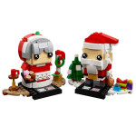 Конструктор LEGO Brick Headz Містер та Місіс Клаус (40274).