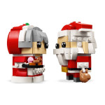 Конструктор LEGO Brick Headz Містер та Місіс Клаус (40274).
