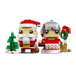 Конструктор LEGO Brick Headz Містер та Місіс Клаус (40274).
