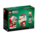 Конструктор LEGO Brick Headz Містер та Місіс Клаус (40274).