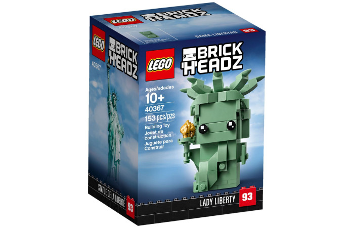 Конструктор LEGO Brick Headz Леді Ліберті (40367).