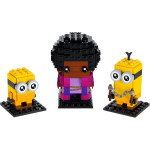 Конструктор LEGO Brick Headz Белль Боттом, Кевін та Боб (40421).