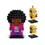 Конструктор LEGO Brick Headz Белль Боттом, Кевін та Боб (40421).