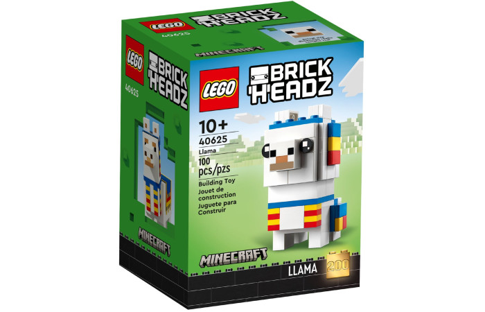 Конструктор LEGO Brick Headz Лама (40625).