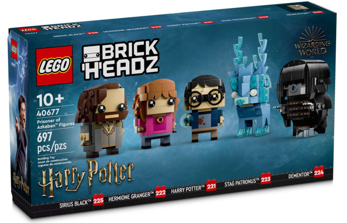 Конструктор LEGO Brick Headz Фігурки в'язнів Азкабану (40677).