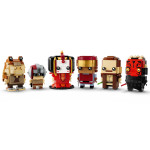 Конструктор LEGO Brick Headz Прихована загроза (40676). Конструктор LEGO Brick Headz Прихована загроза (40676).