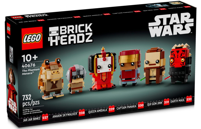 Конструктор LEGO Brick Headz Прихована загроза (40676). Конструктор LEGO Brick Headz Прихована загроза (40676).