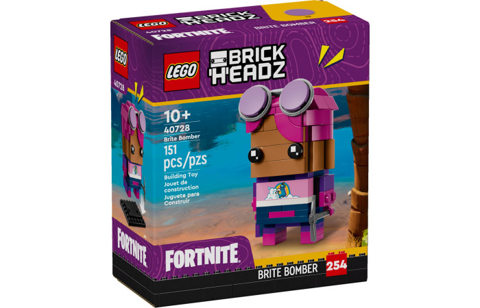 Конструктор LEGO Brick Headz Брут Бомбер (40728). Конструктор LEGO Brick Headz Брут Бомбер (40728).