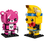 Конструктор LEGO Brick Headz Пілі та лідер команди обіймашок (40760).
