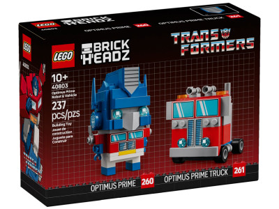 Оптимус Прайм у вигляді робота та машини