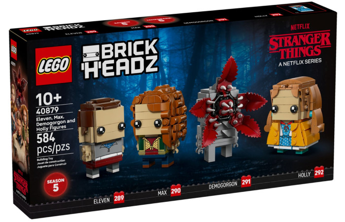 Конструктор LEGO Brick Headz Одинадцять, Макс, Демогоргон та Холлі (40879). Конструктор LEGO Brick Headz Одинадцять, Макс, Демогоргон та Холлі (40879).