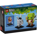 Конструктор LEGO Brick Headz Шрек, Осел та Пряник (40923).