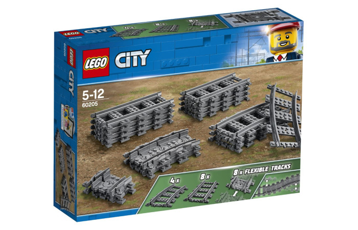 Конструктор LEGO City Рельсы 60205 (60205).