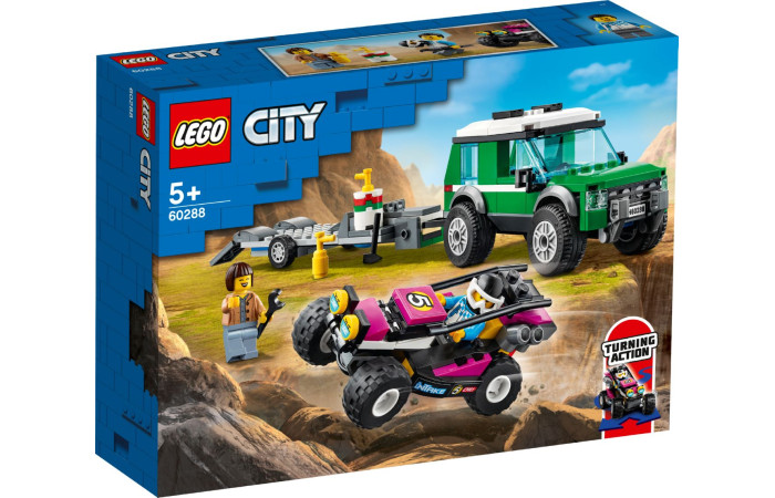 Конструктор LEGO City Транспортировка карта (60288). Конструктор LEGO City Транспортировка карта (60288).