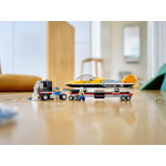 Конструктор LEGO City Транспортировка самолёта на авиашоу (60289).