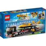 Конструктор LEGO City Транспортировка самолёта на авиашоу (60289).