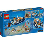 Конструктор LEGO City Човен для дайвінгу Explorer (60377).