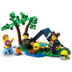 Конструктор LEGO City Пожежна машина 4х4 з рятувальним катером (60412).