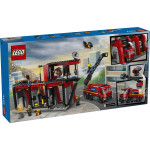 Конструктор LEGO City Пожежна станція з пожежною машиною (60414).