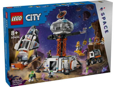 Космічна база і стартовий майданчик для ракет