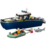 Конструктор LEGO City Погоня на полицейском катере (60456).