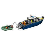 Конструктор LEGO City Погоня на полицейском катере (60456).