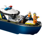 Конструктор LEGO City Погоня на полицейском катере (60456).