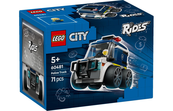 Конструктор LEGO City Поліцейська вантажівка (60481).