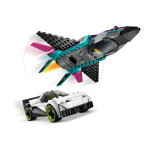 Конструктор LEGO City Літак проти автомобіля (60489).