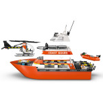 Конструктор LEGO City Рятувальний корабель та вертоліт берегової охорони (60504).