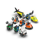 Конструктор LEGO City Літак, вантажівка та катер (60505).