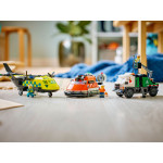 Конструктор LEGO City Літак, вантажівка та катер (60505).
