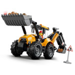Конструктор LEGO City Желтый экскаватор-погрузчик (60480).