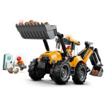 Конструктор LEGO City Желтый экскаватор-погрузчик (60480).