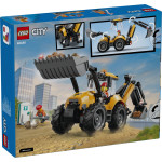 Конструктор LEGO City Желтый экскаватор-погрузчик (60480).
