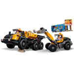 Конструктор LEGO City Самосвал и фронтальный погрузчик (60494).