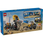 Конструктор LEGO City Самосвал и фронтальный погрузчик (60494).