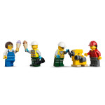 Конструктор LEGO City Портовой грузовой поезд с краном (60509).