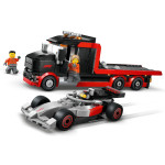 Конструктор LEGO City Демонстраційна вантажівка болідом Audi F1 (60493). Конструктор LEGO City Демонстраційна вантажівка болідом Audi F1 (60493).
